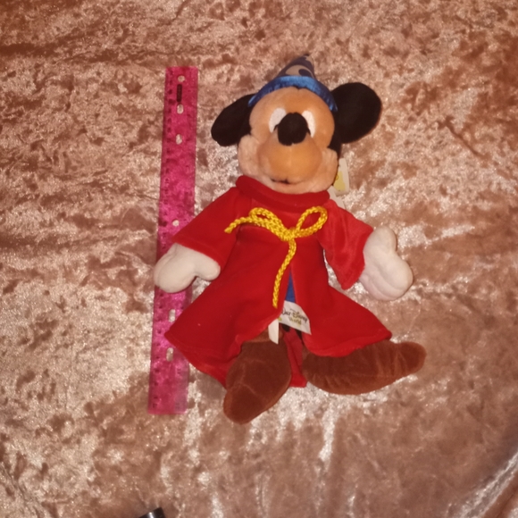 NWT VINTAGE Sorcerer Mickey Disney World Stuffed Animal - Picture 6 of 8